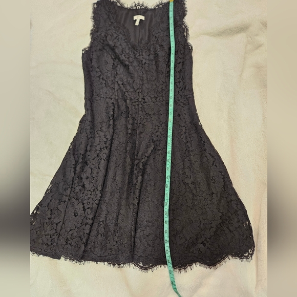 Joie Black Allover Lace Nikolina B Dress - Picture 5 of 8